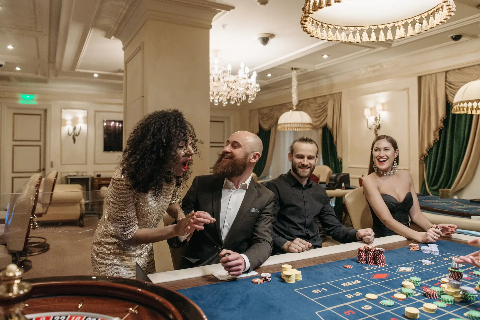 Póker parti hangulat